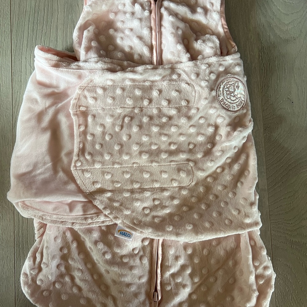 Halo Blush Plush Sleep Sack